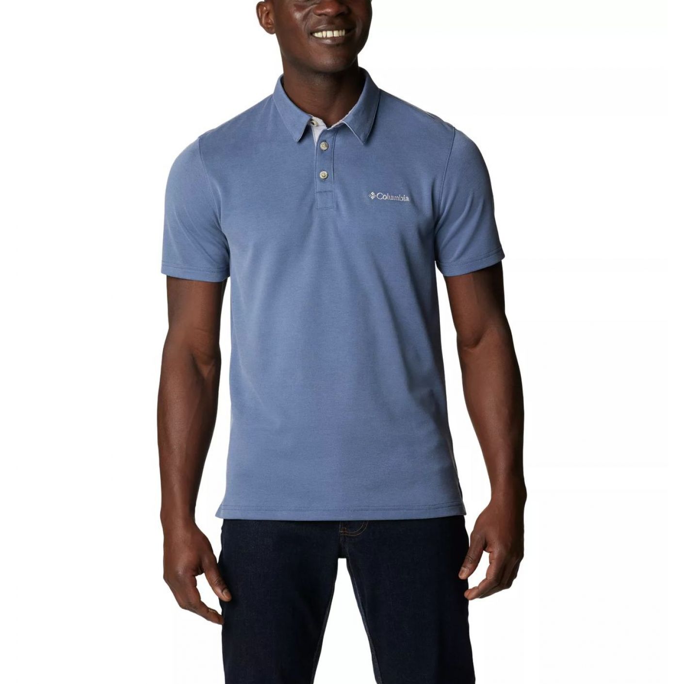 Columbia Polo Nelson Point Dark Mountain da Uomo