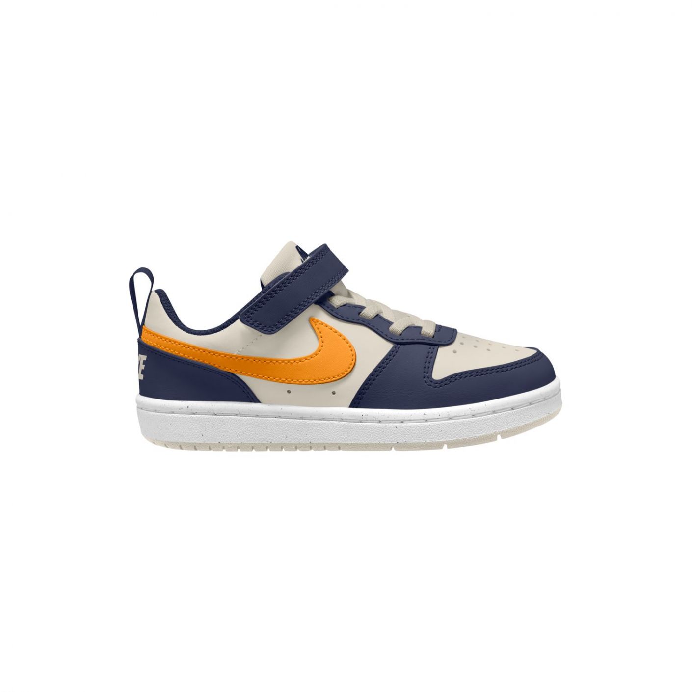 Nike Court Borough Low Recraft Lt Orewood Brn/Orange Peel/Midnight Navy