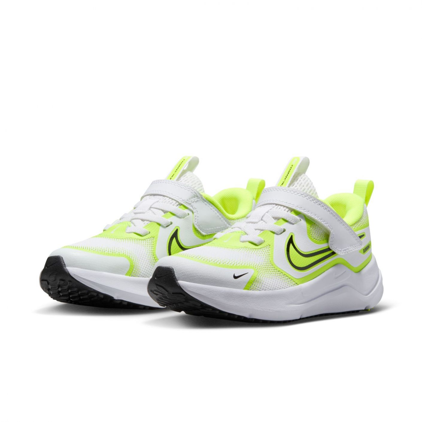 Nike Cosmic Runner PSV White/Black/Volt 