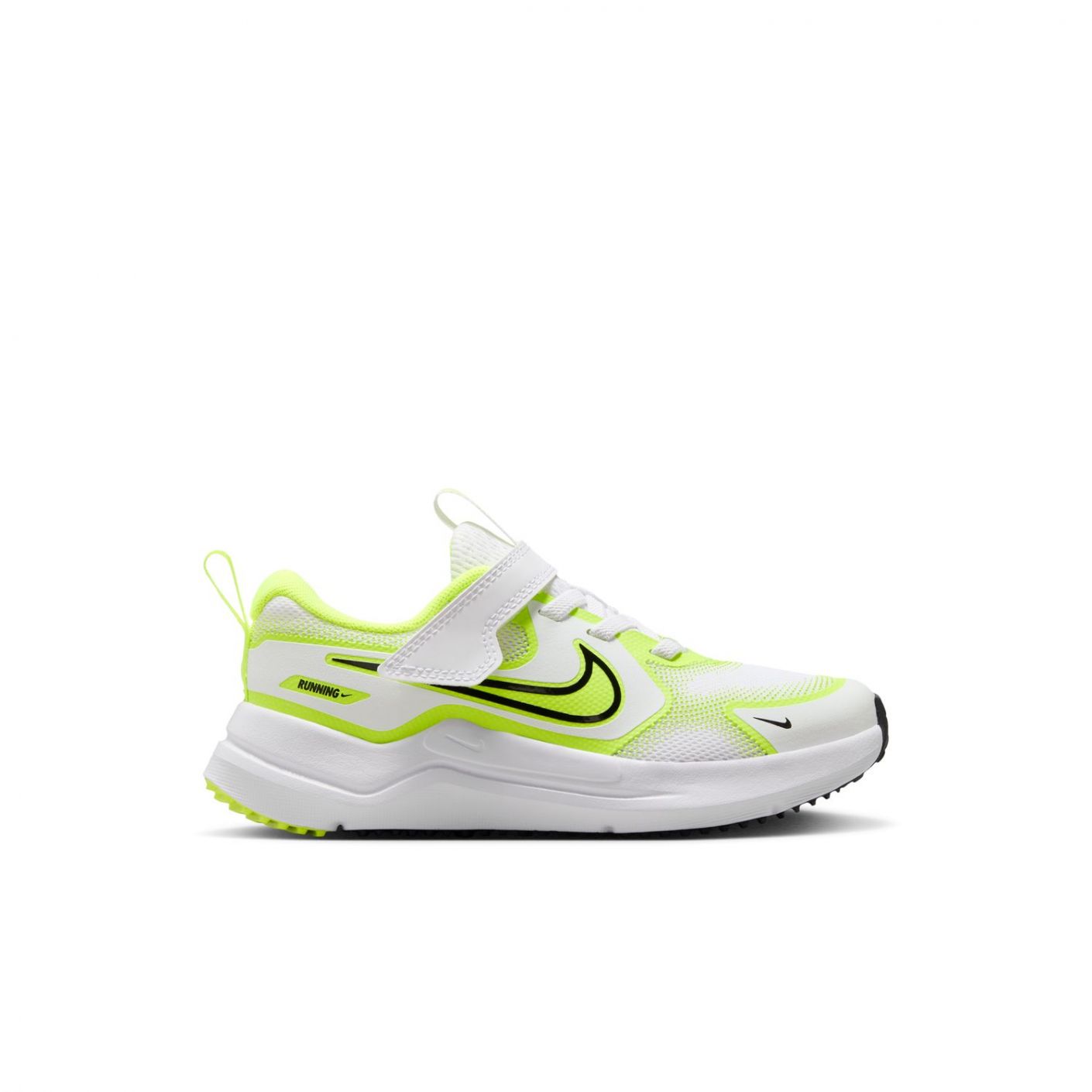Nike Cosmic Runner PSV White/Black/Volt 