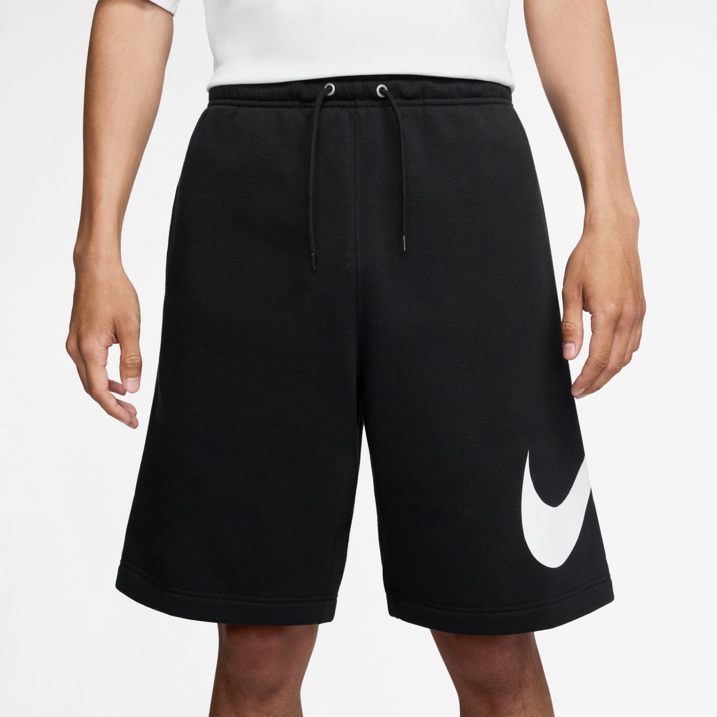 Nike Bermuda Club Schwarz/Weiß Herren