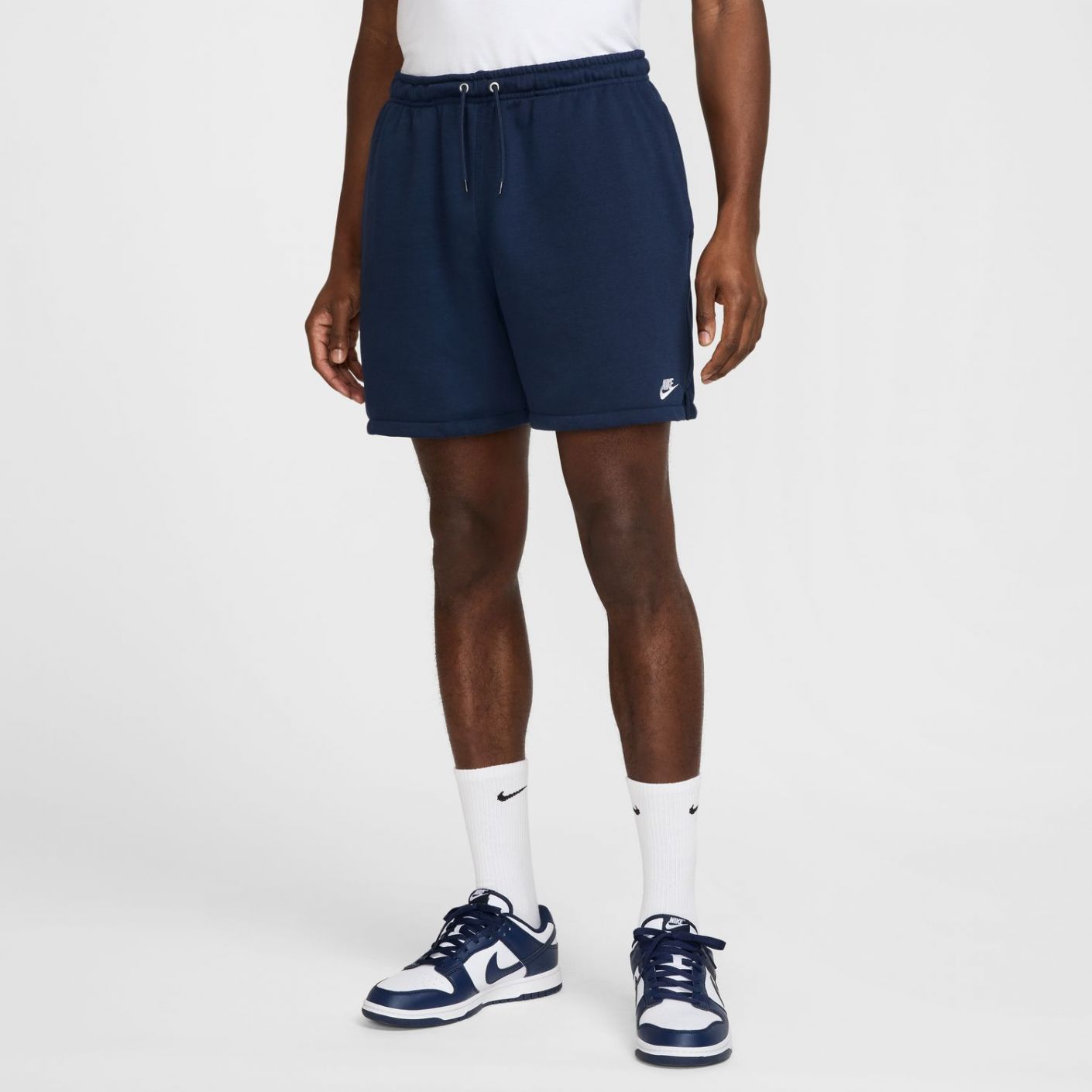 Nike Short Flow in French Terry Blau für Herren