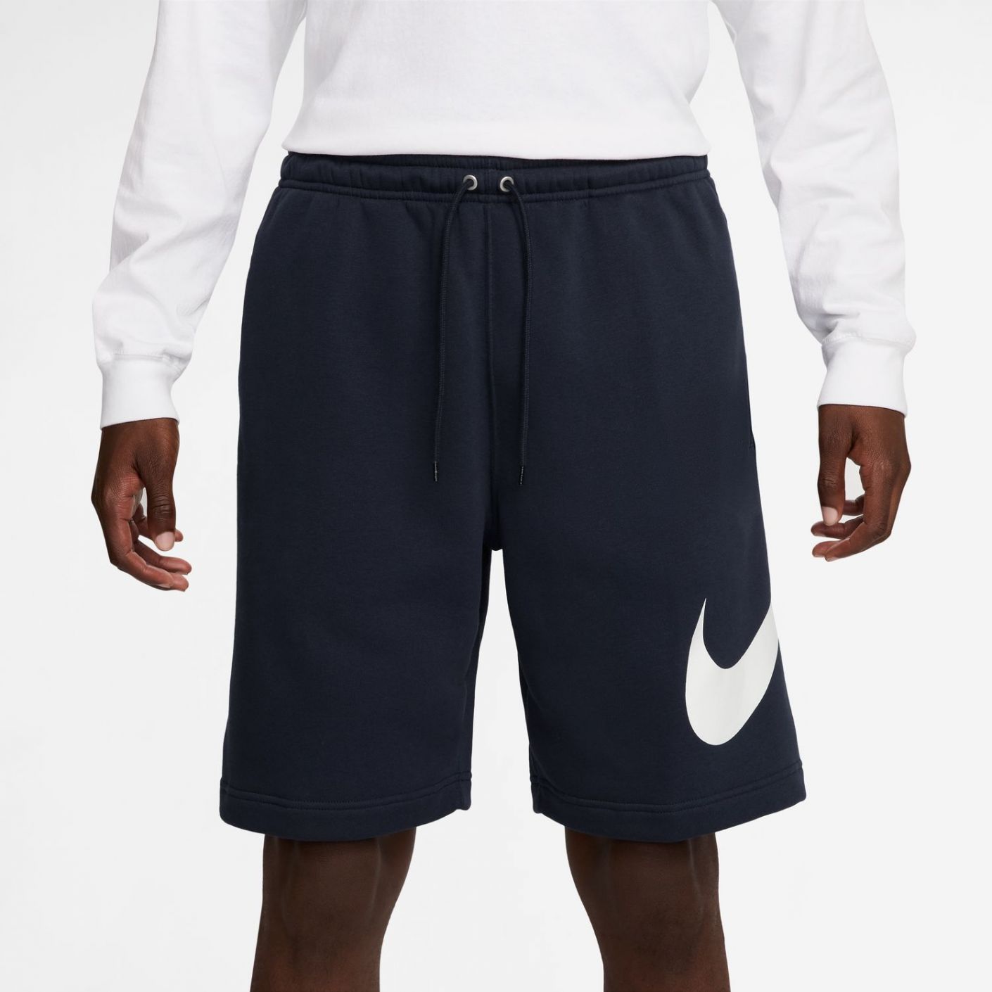 Nike Bermuda Club Obsidian/White da Uomo