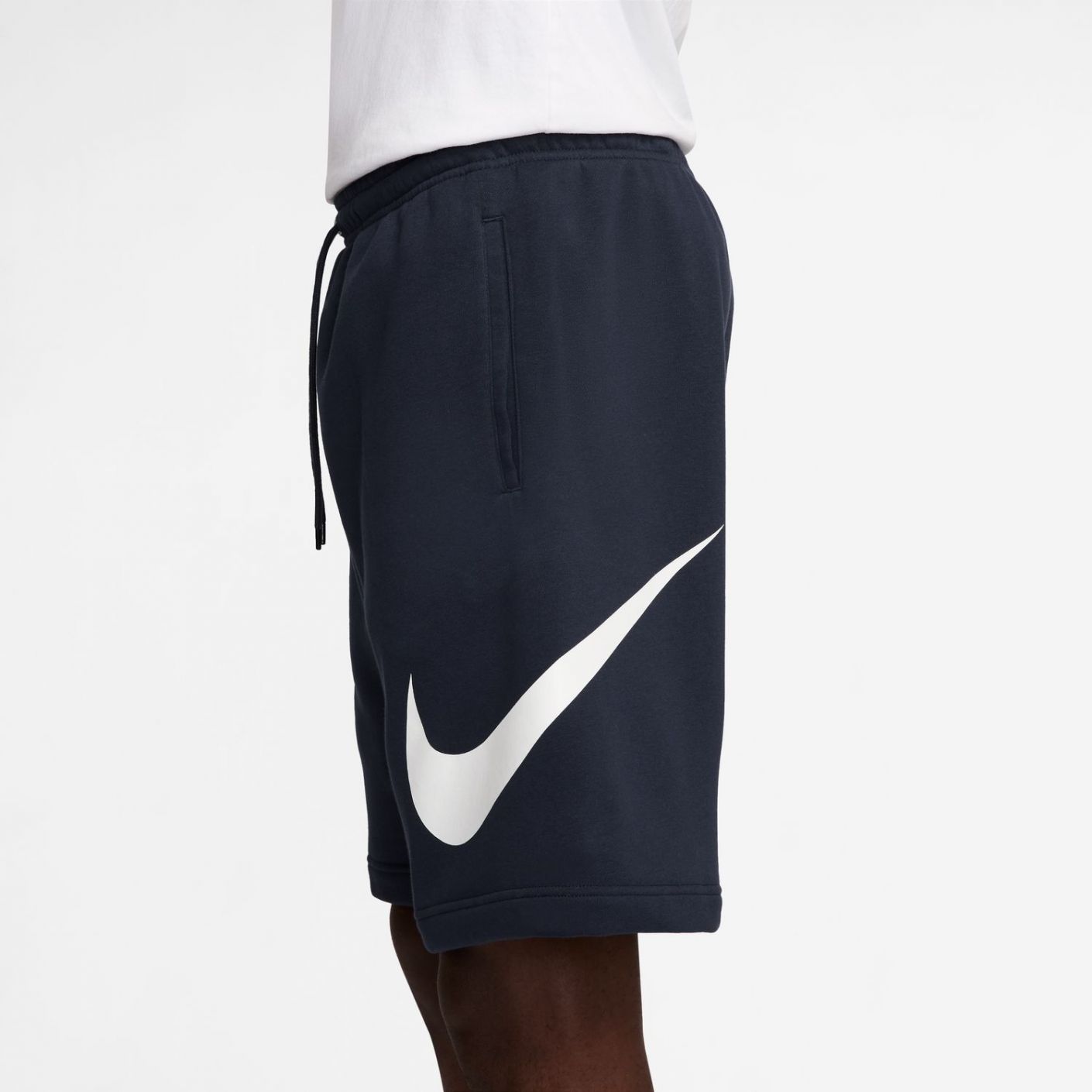 Nike Bermuda Club Obsidian/White da Uomo