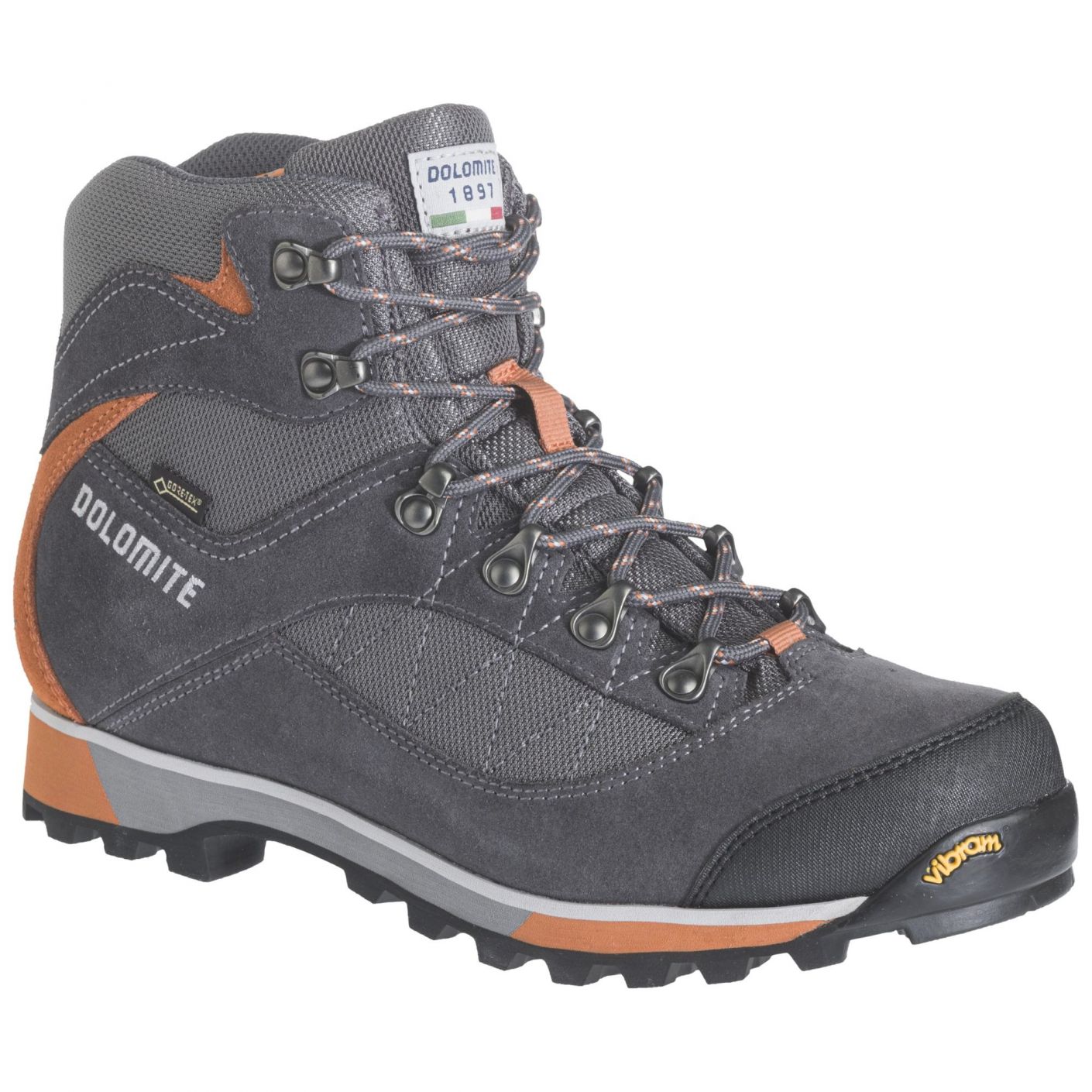 Dolomite Zernez GTX Asphaltgrau/Burnt Orange für Herren