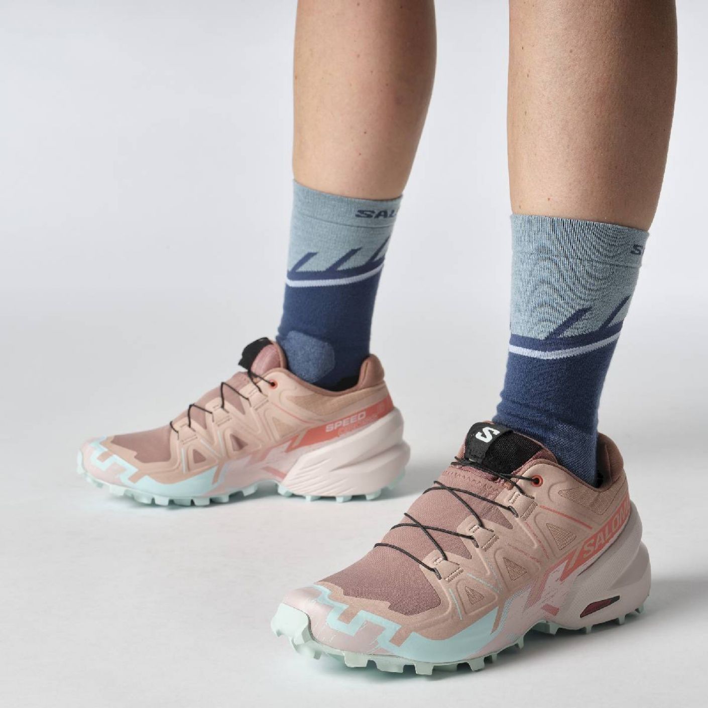 Salomon Speedcross 6 Mahogany Rose / Hushed Violet / Iced Aqua für Damen