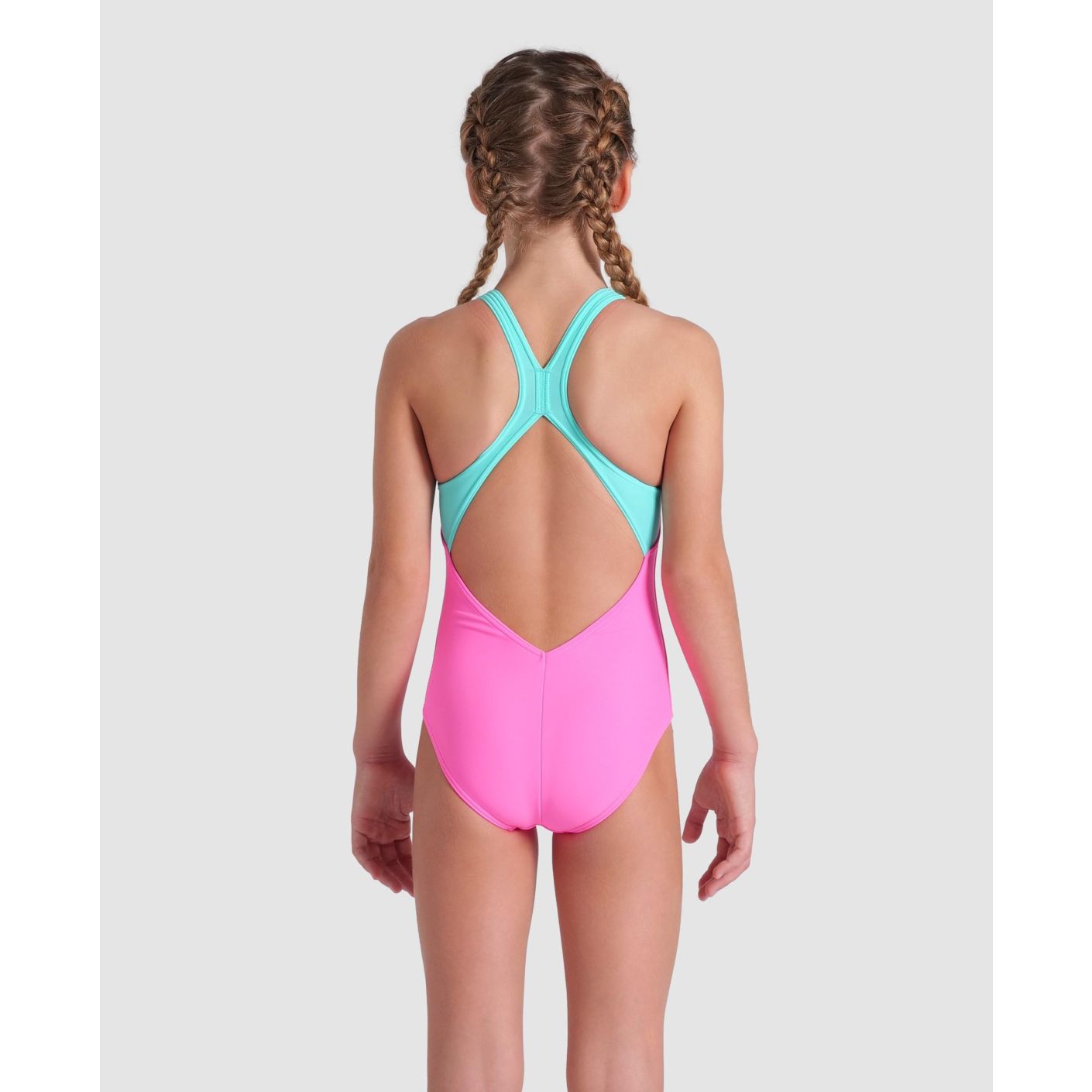 Arena Costume Tales V Back Pink for Girls