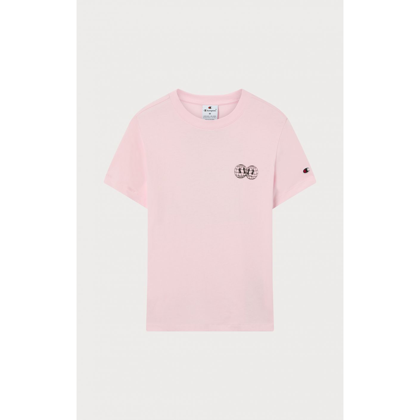 Champion T-Shirt C-Table grafica Rosa da Donna