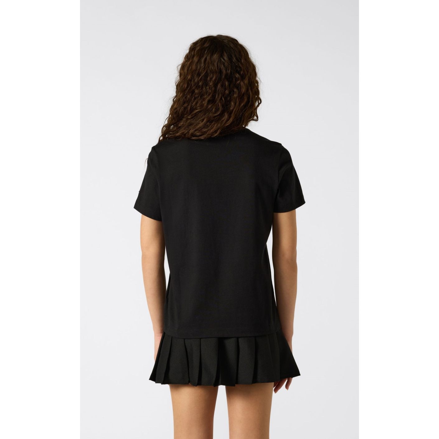 Champion Damen – T-Shirt mit C-Table-Grafik in schwarz