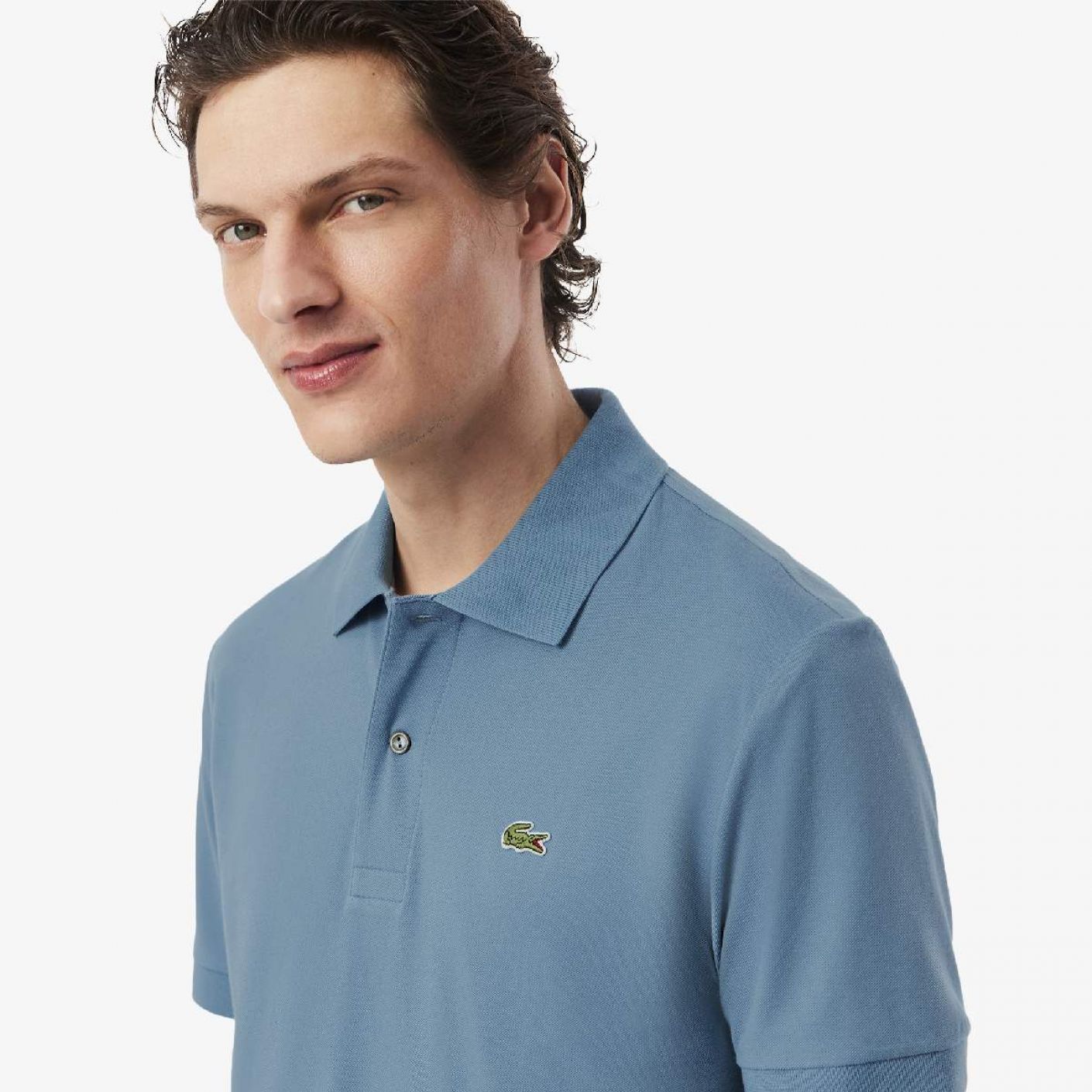 Lacoste Polo 1212 Blau/Hellblau für Herren