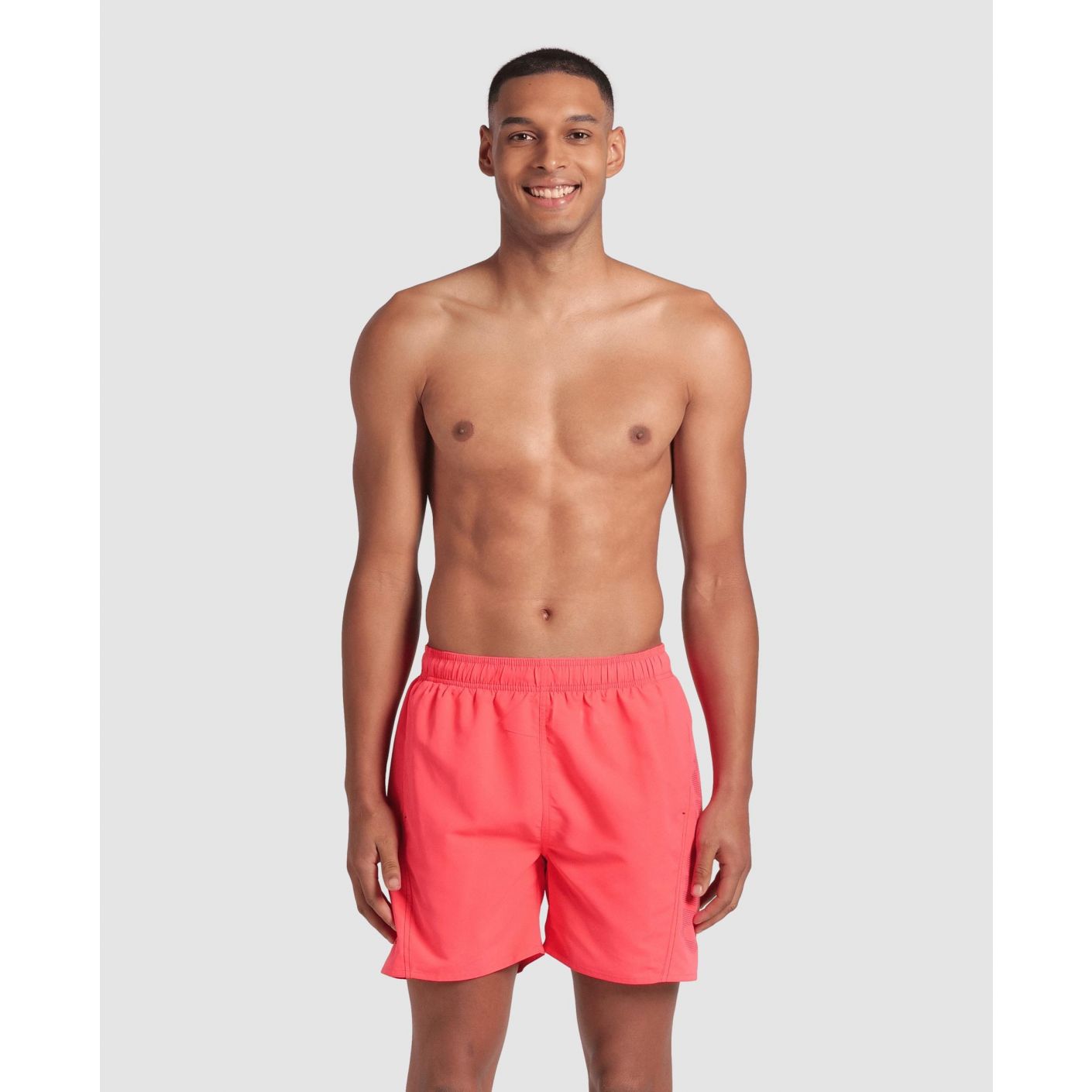 Arena Fundamentals Logo Calypso Coral/Dark Purple da Uomo