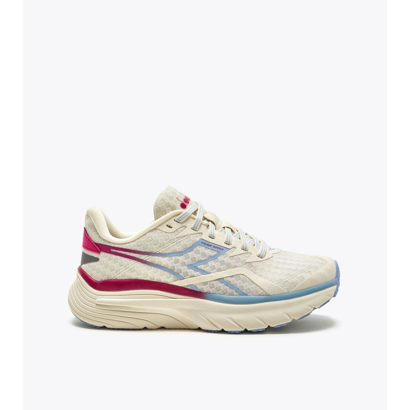 Diadora Equipe Nucleo Weiß Sospiro/Rubinrot Damen