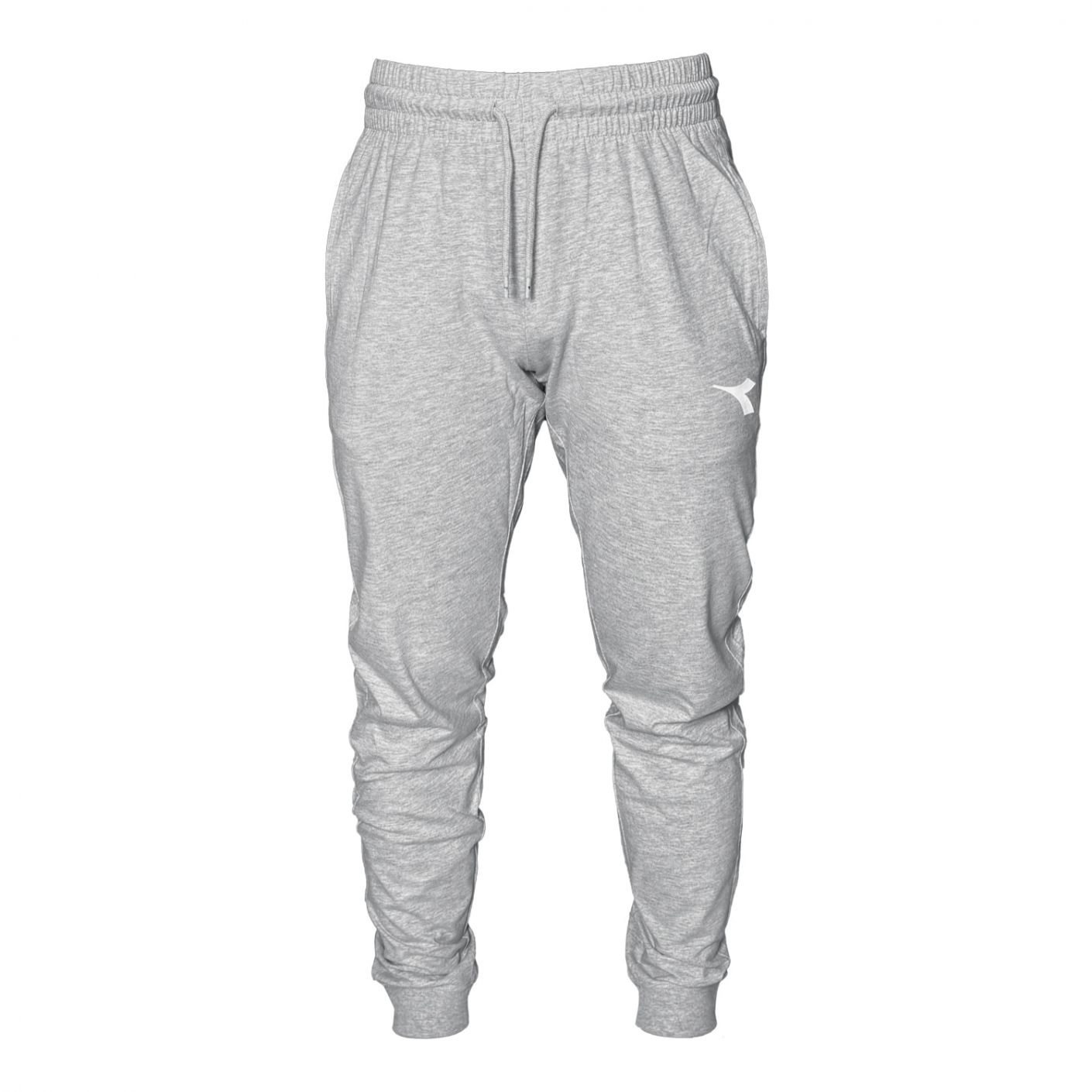 Diadora Pantalone in cotone leggero Grigio da Uomo