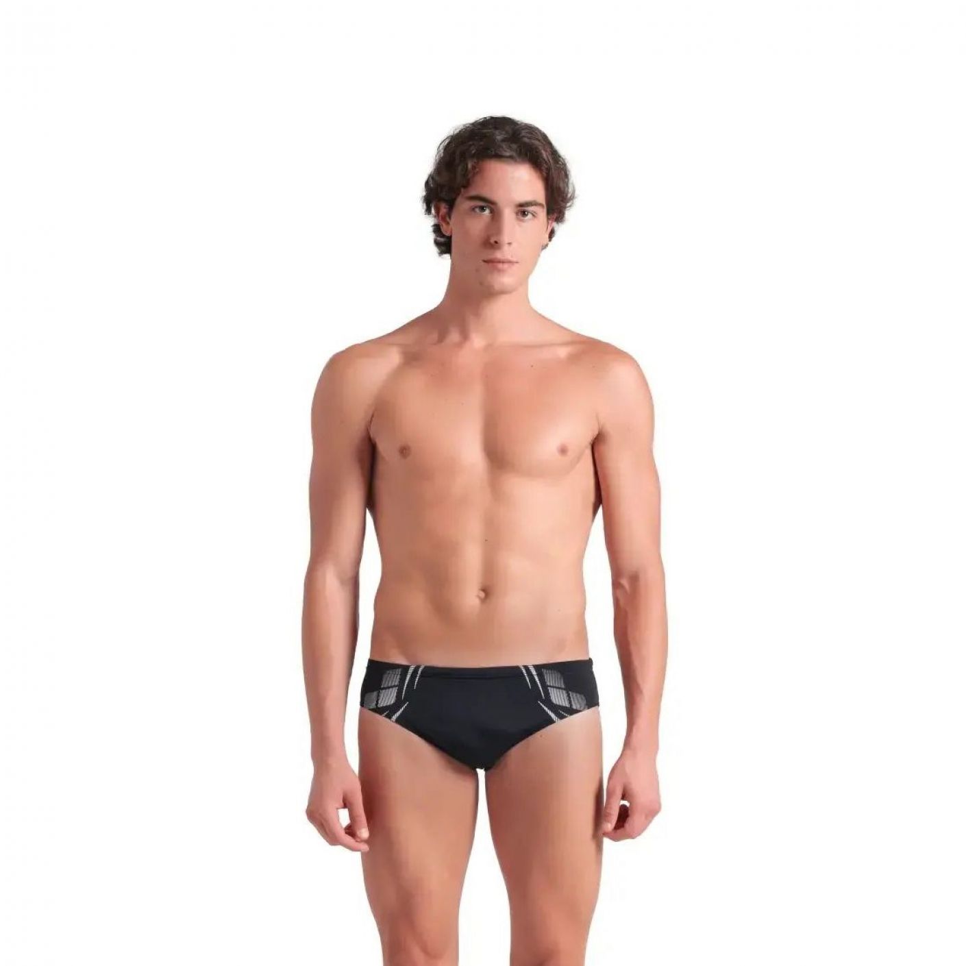 Arena Herren Poseidonia Schwarz/Weiß Slip