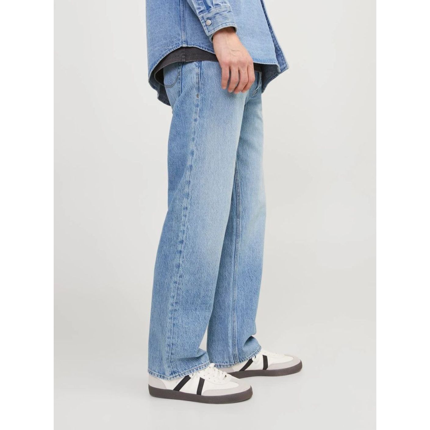 Jack & Jones Jeans Jjieddie Original SBD 326 Loose Fit Blue Denim für Herren