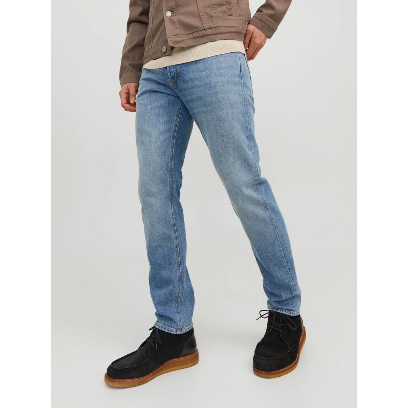 Jack & Jones Jjimike Original SBD 555 Tapered Fit Jeans in Blau für Herren