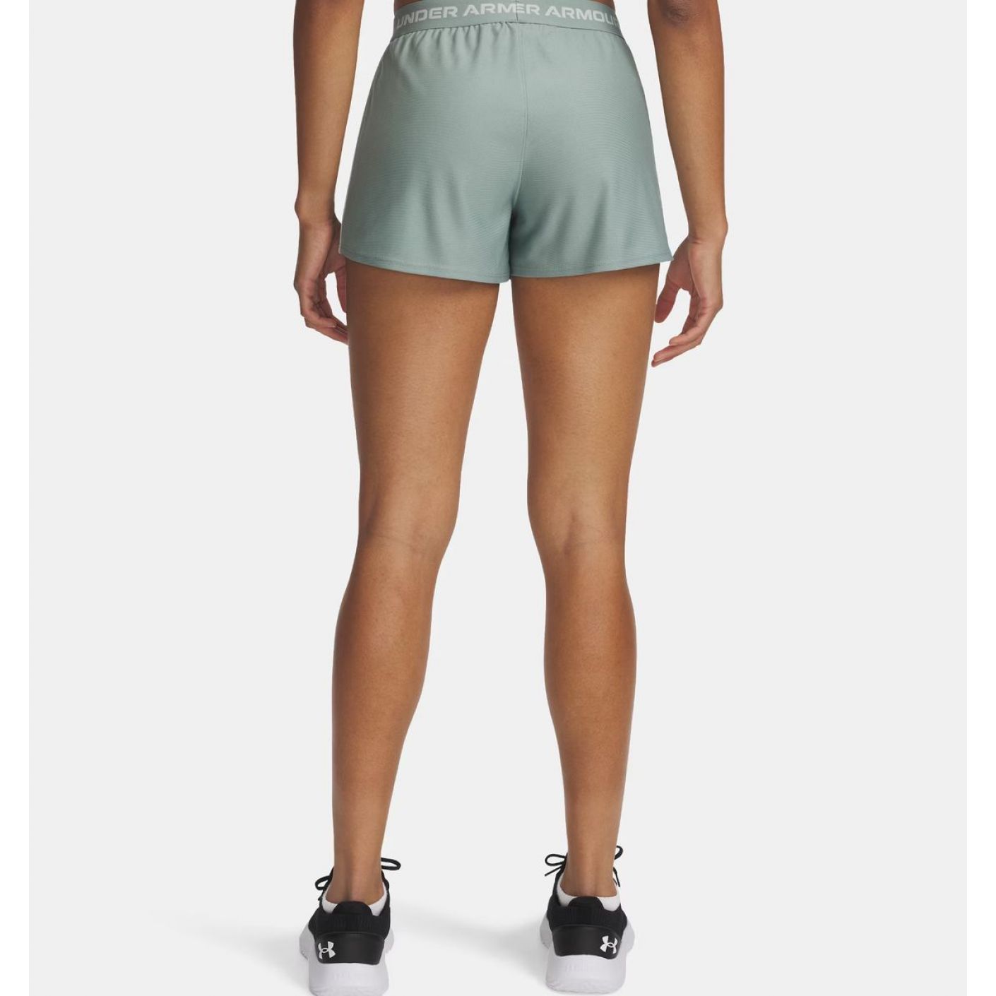 Under Armor Short Tech Play Up 2in1 Silica Green/Hydro Green for Women