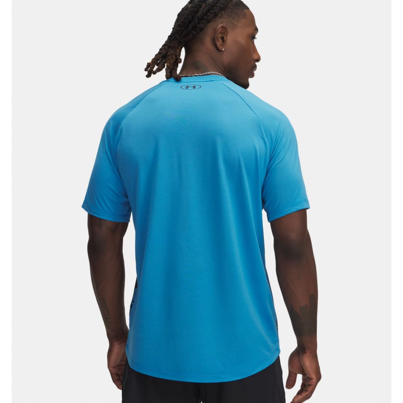 Under Armor Men's Tech Fade Ether Blue/Midnight Navy T-Shirt