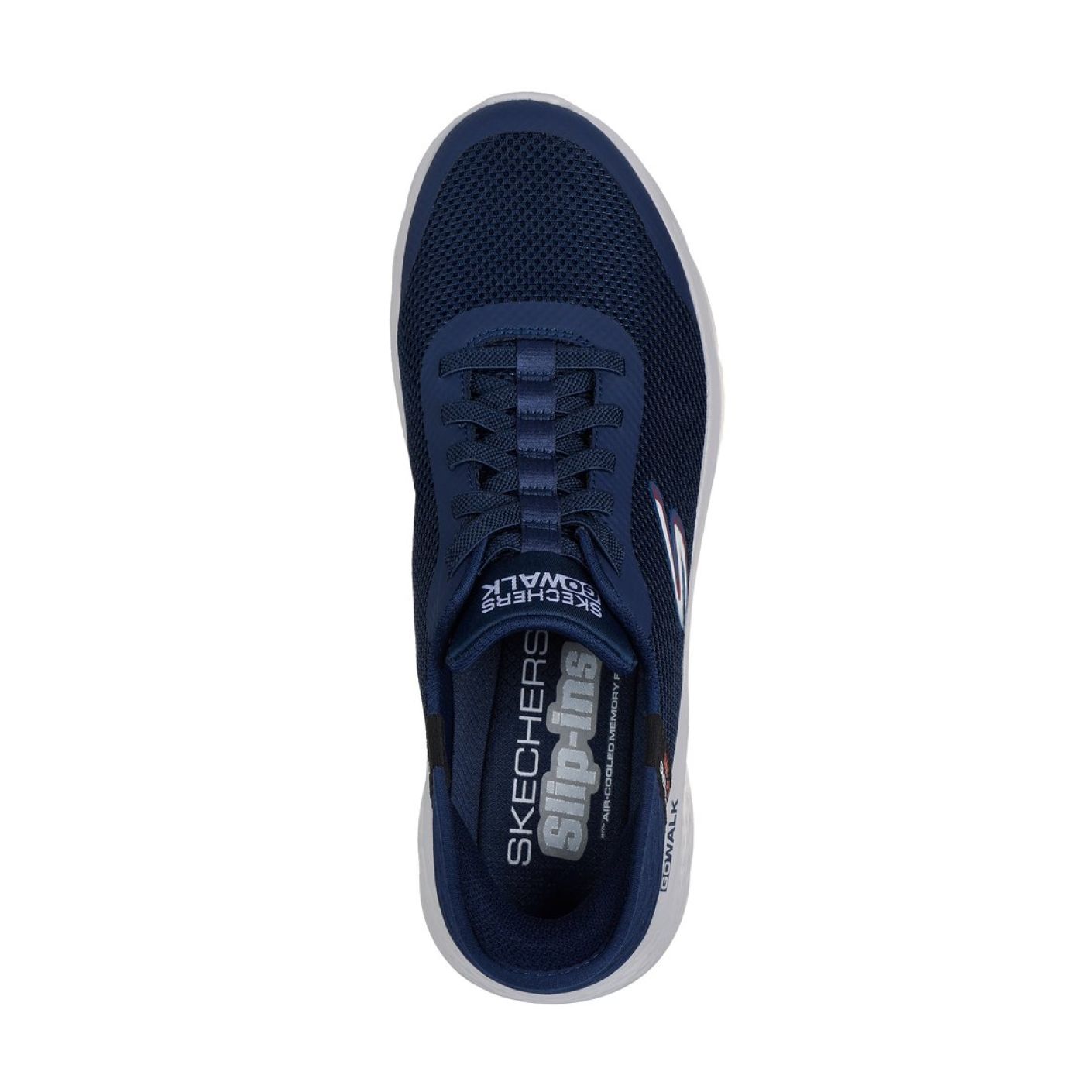 Skechers Slip-ins: Go Walk Flex - Hands Up Navy/White da Uomo
