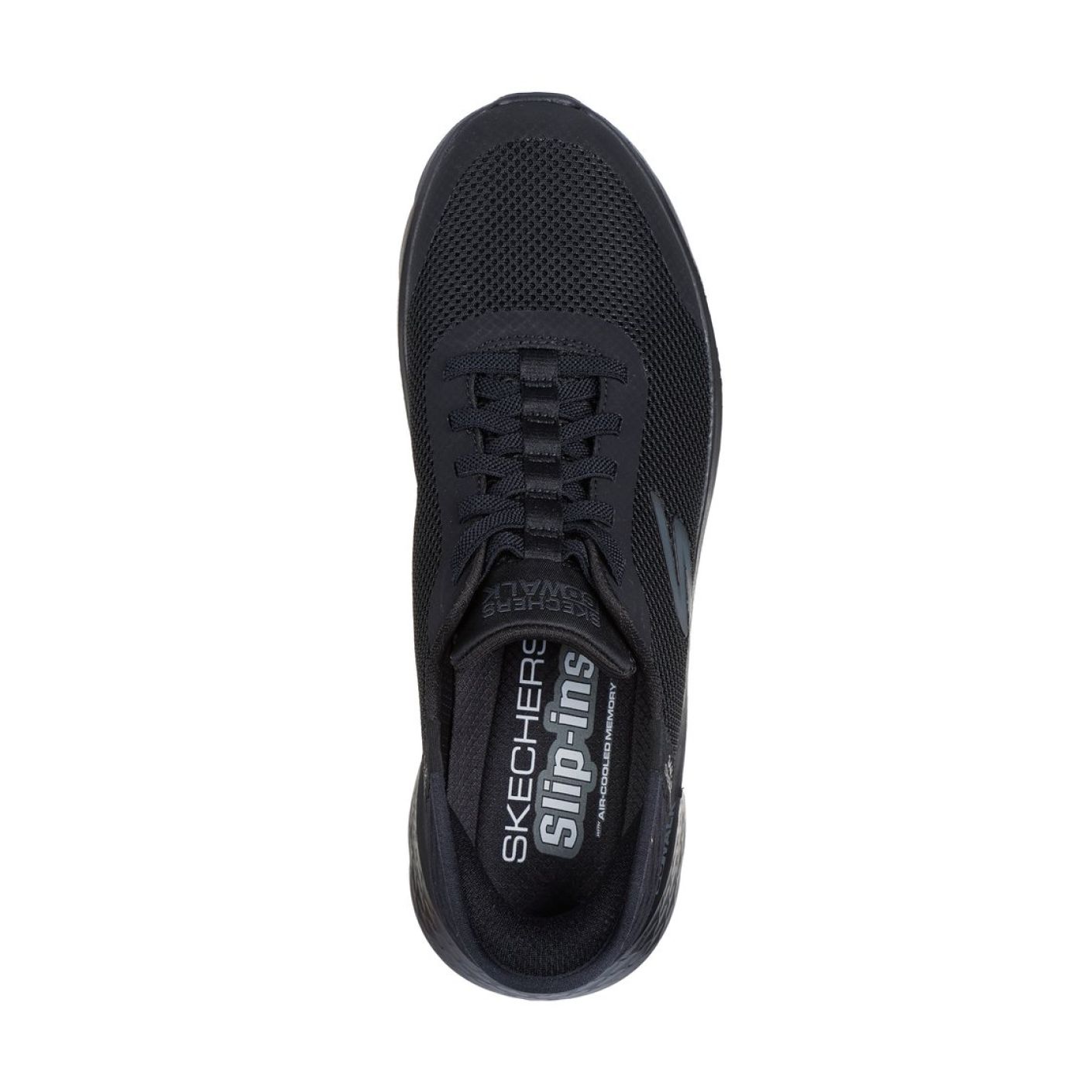 Skechers Slip-ins: Go Walk Flex - Hands Up Total Black da Uomo