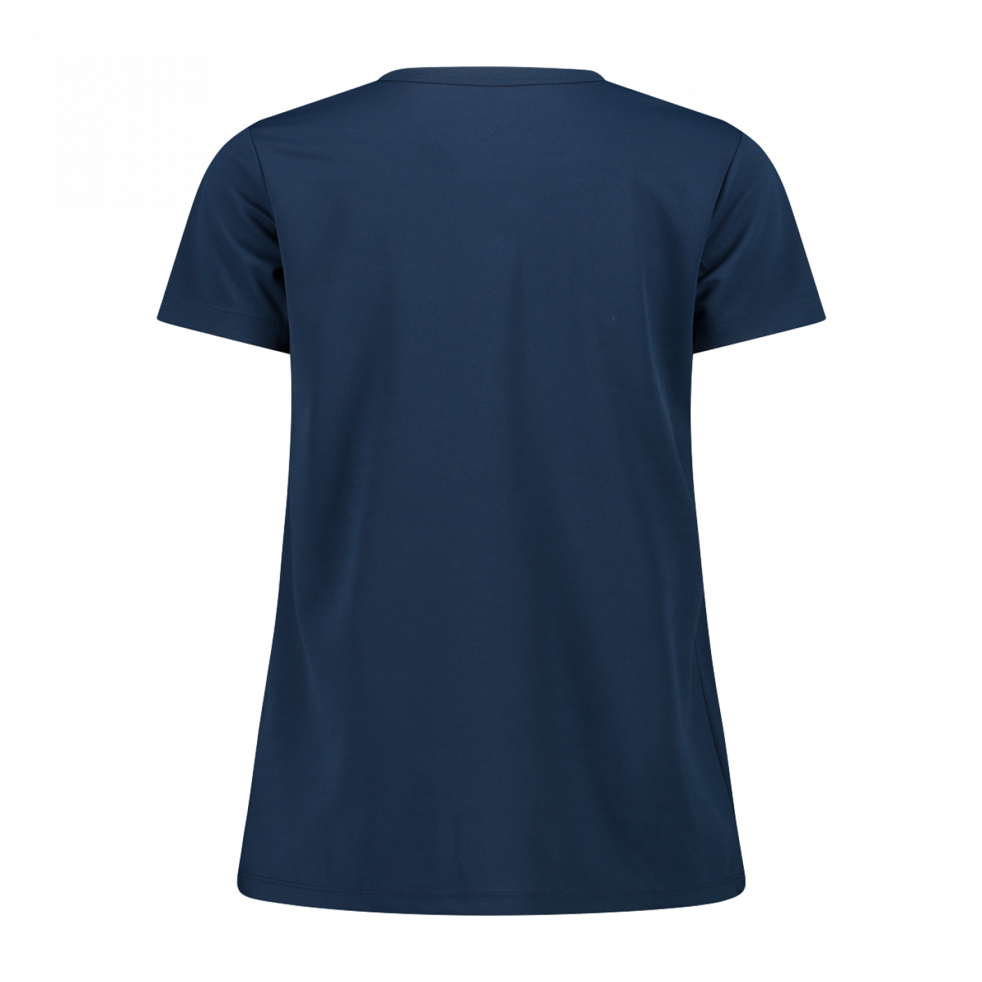 CMP T-shirt girocollo con logo Blue/Gray da Donna