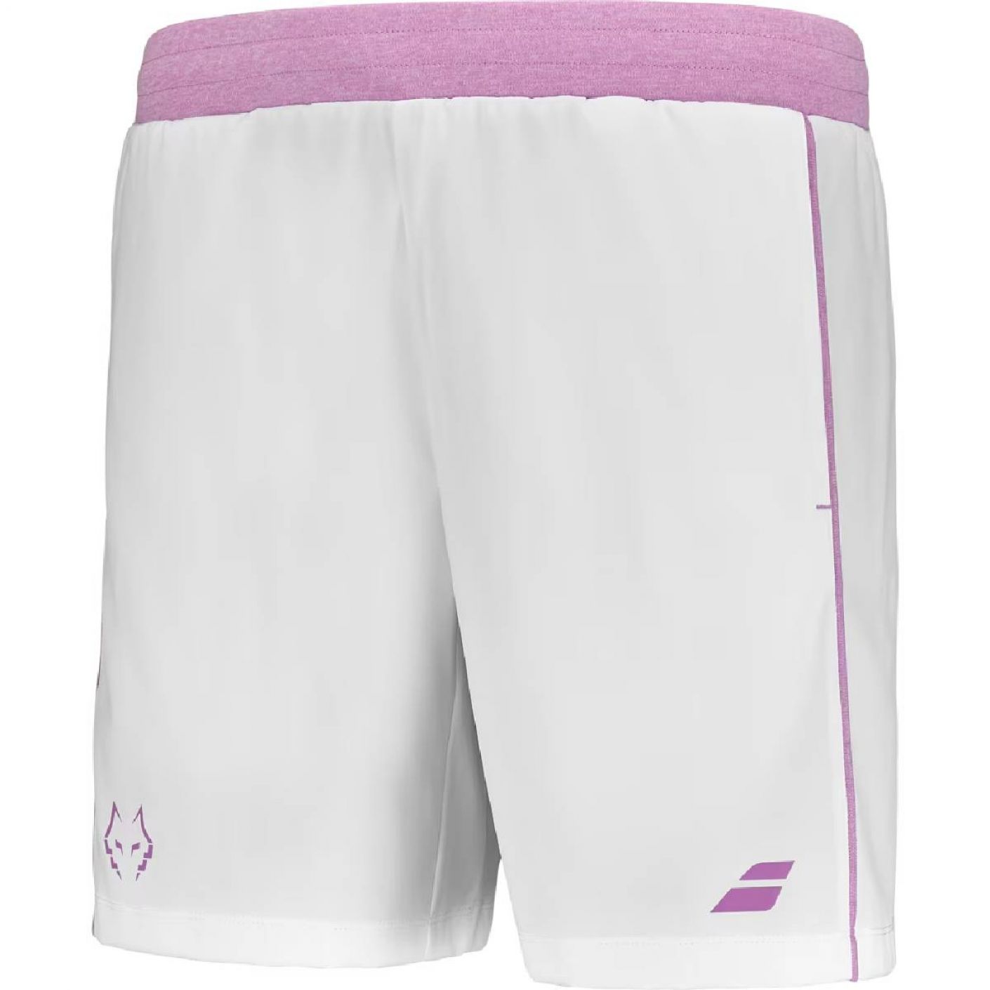 Babolat Short Juan Lebron Bianco/Rosa da Uomo