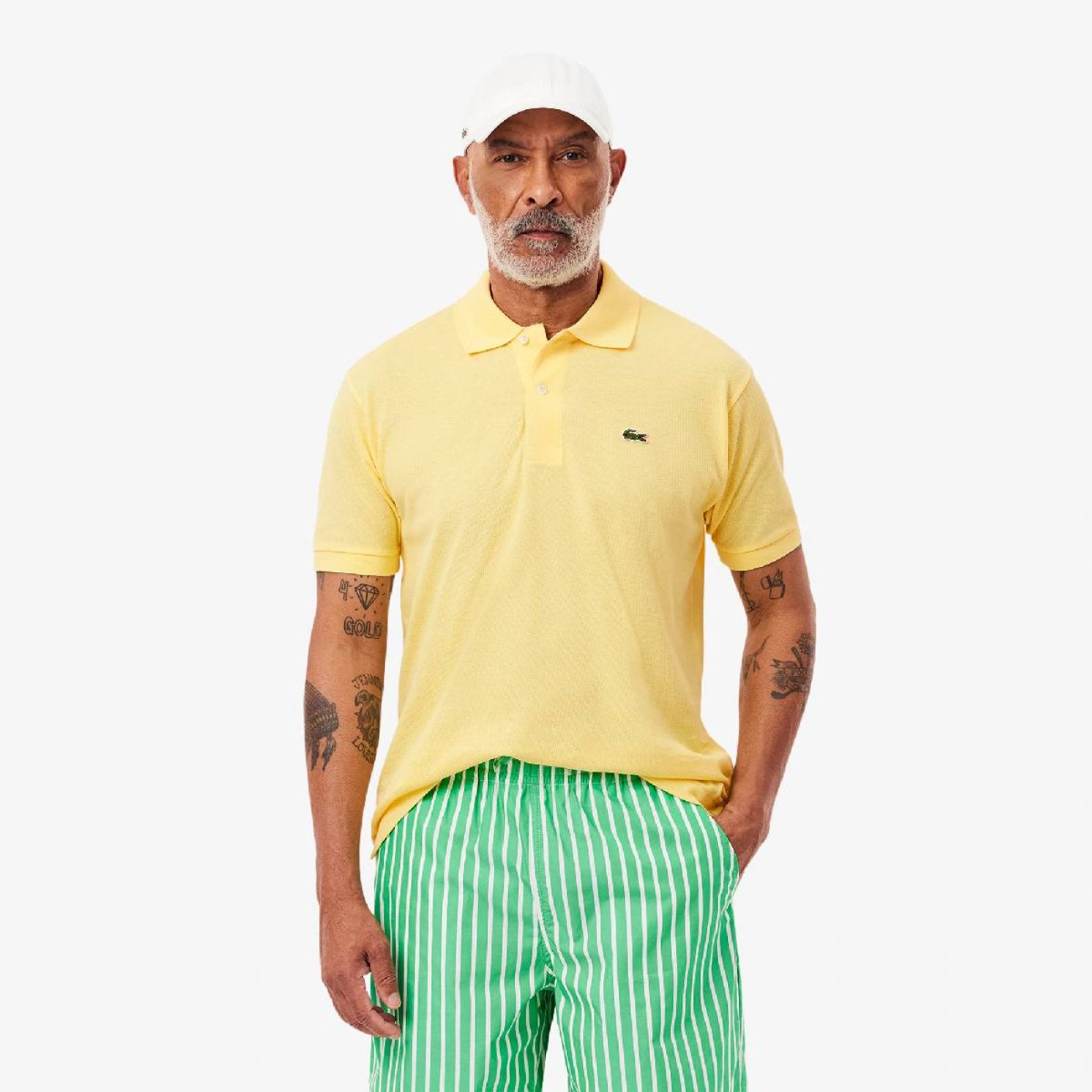 Lacoste Polo 1212 Yellow Men