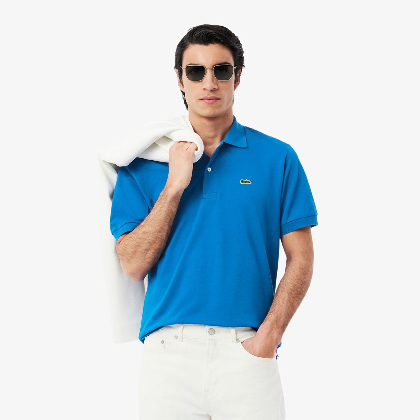 Lacoste Polo 1212 Azzurra-3D3 da Uomo
