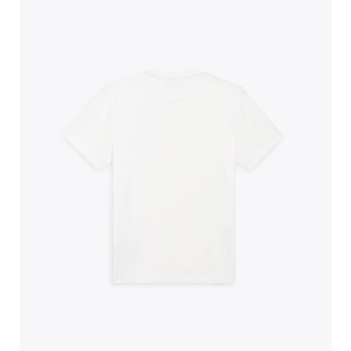 Diadora T-Shirt Essential Sport IV Bianco Ottico/Nero da Uomo