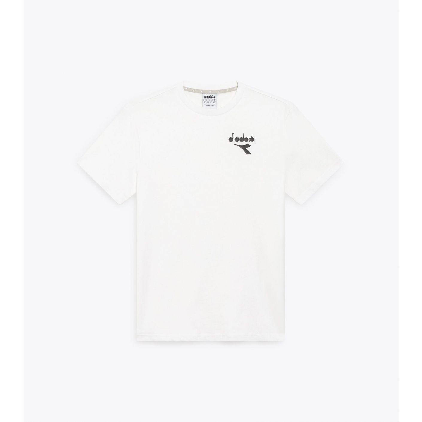 Diadora Herren Essential Sport IV T-Shirt Optisches Weiß/Schwarz