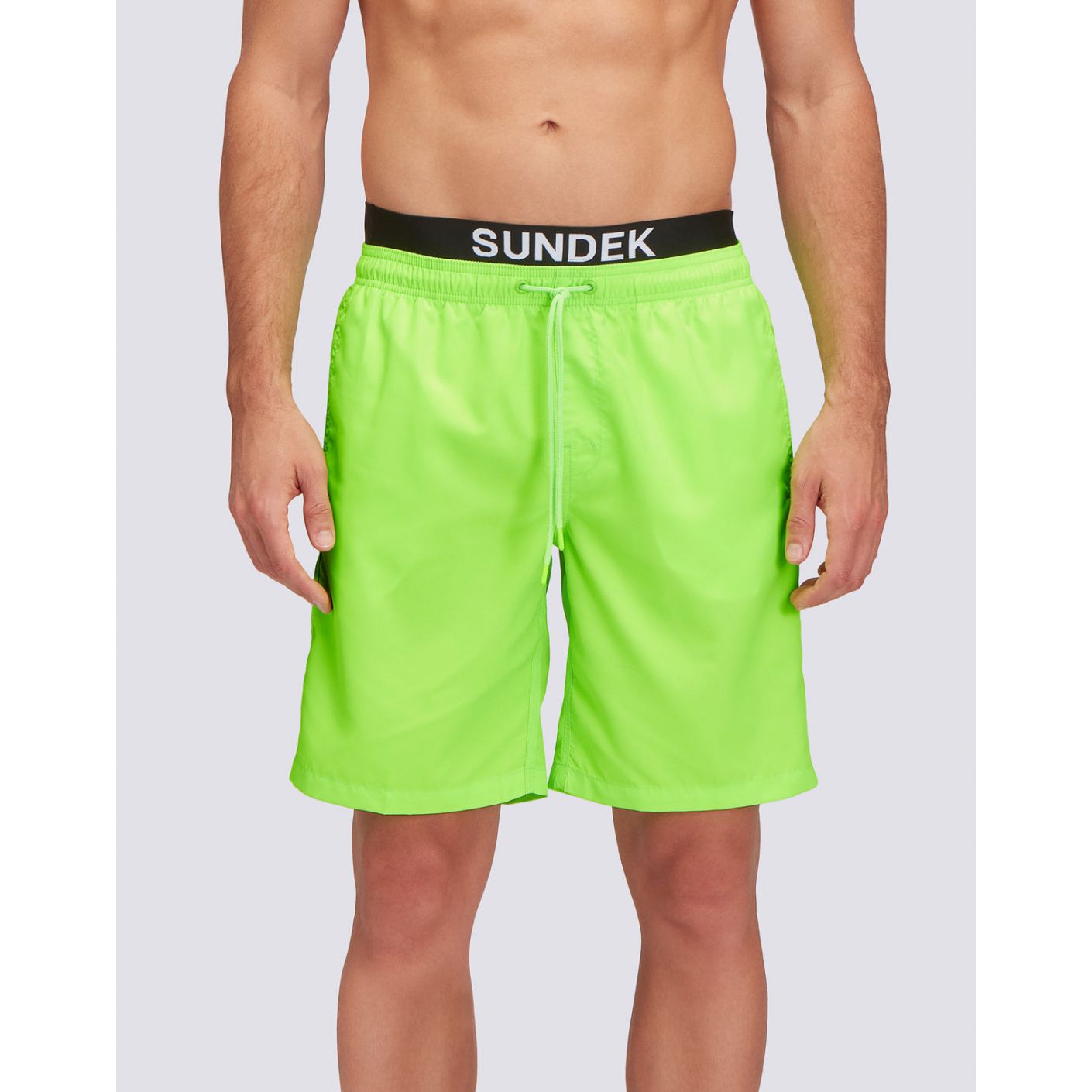 Sundek Herren-Badeshorts in Hellgrün