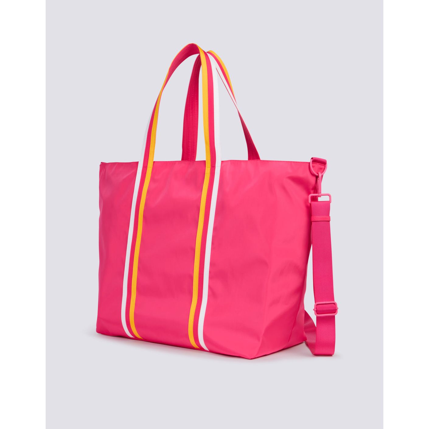 Sundek Bon Rosa Strandtasche mit Regenbogendetails 