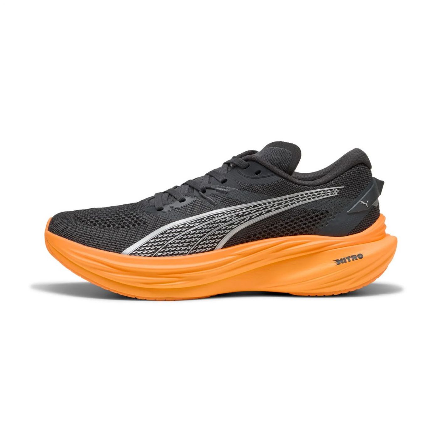 Puma Deviate Nitro 3 Dusky Gray/Heat Fire da Uomo