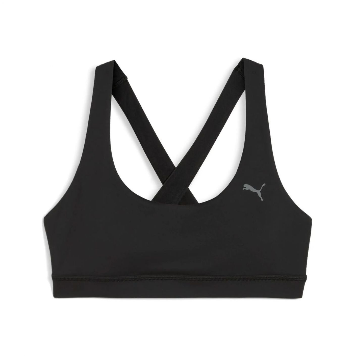 Puma Bra Cloudspun Mid Black da Donna