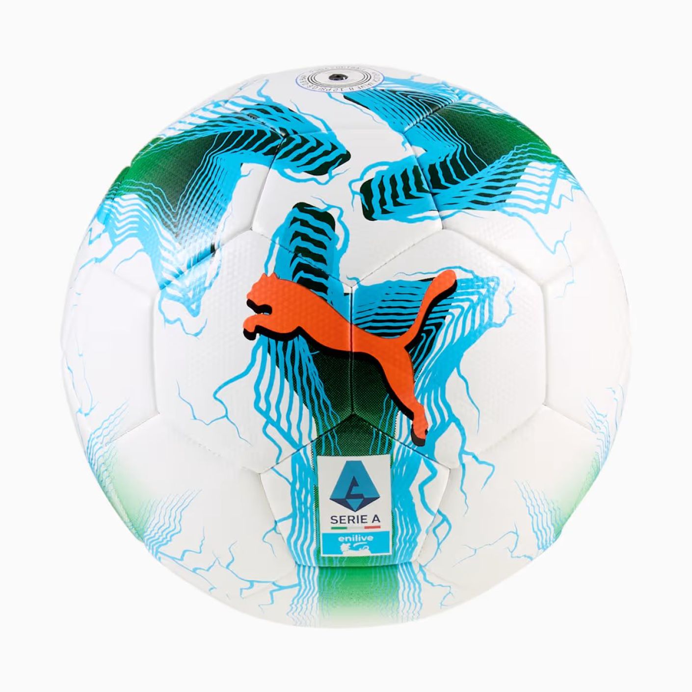 Puma Orbita Serie A Replica Ball Weiß/Mehrfarbig