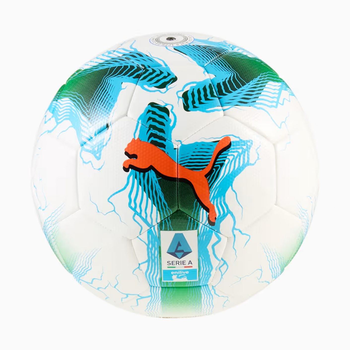 Puma Orbita Serie A Replica Ball Weiß/Mehrfarbig