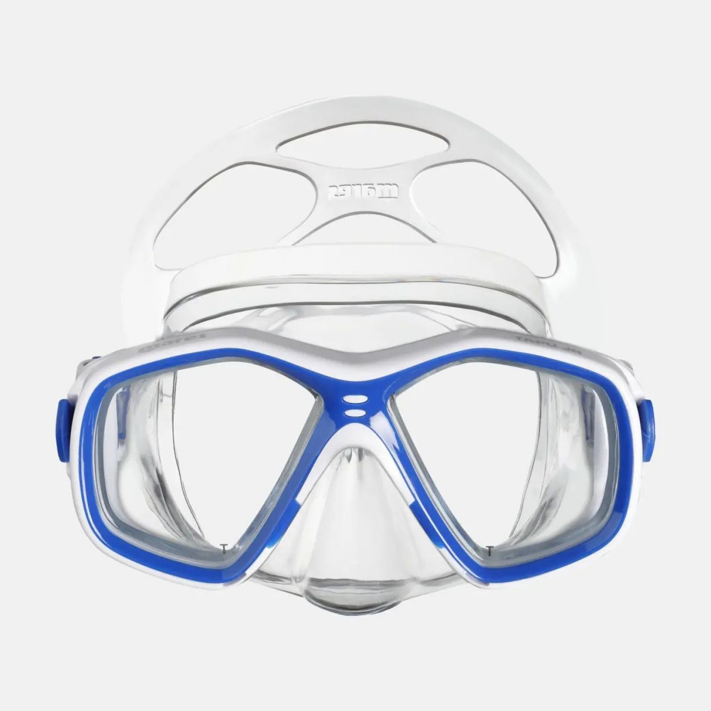 Mares Maschera Tapu Junior da Snorkeling White Blue/Clear
