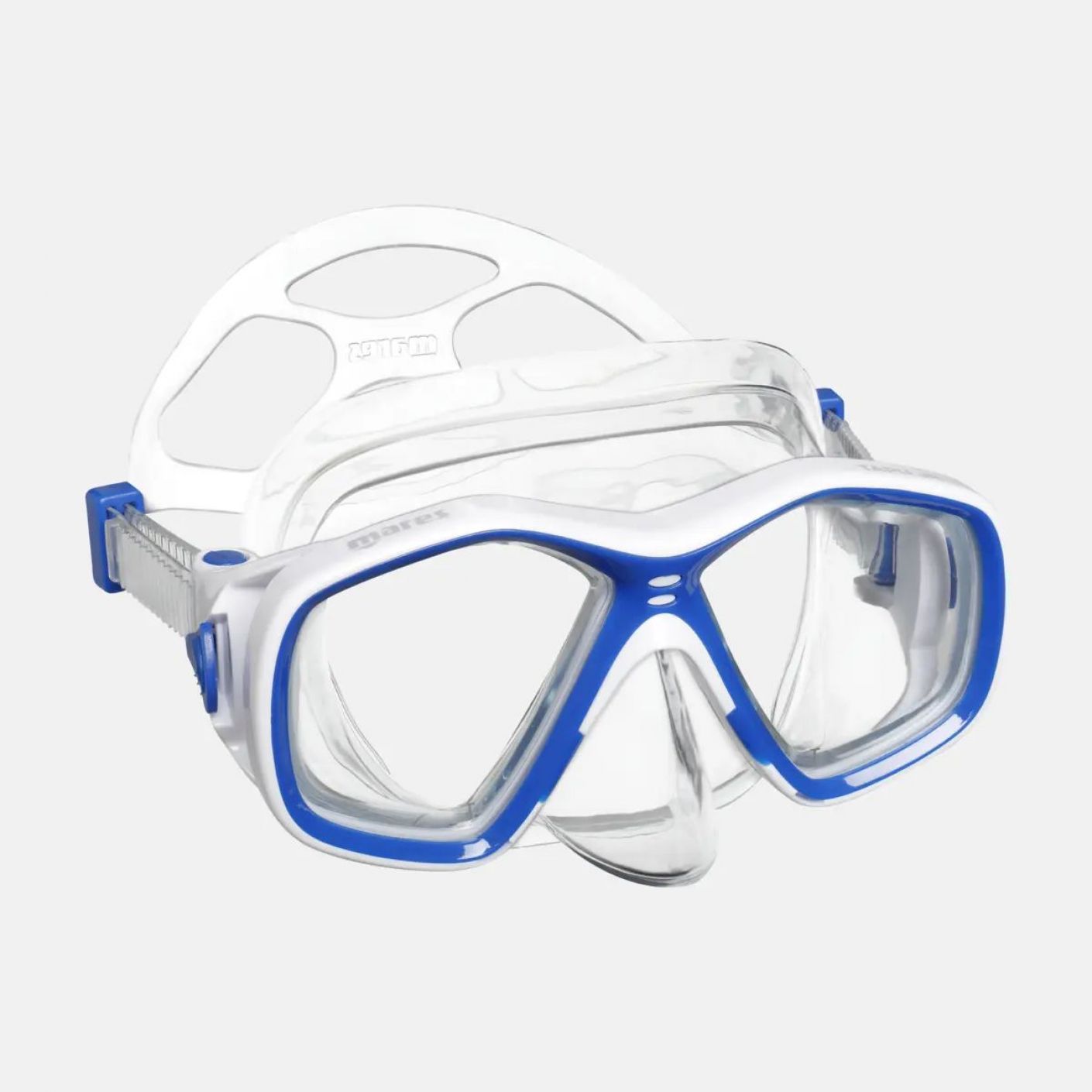 Mares Maschera Tapu Junior da Snorkeling White Blue/Clear