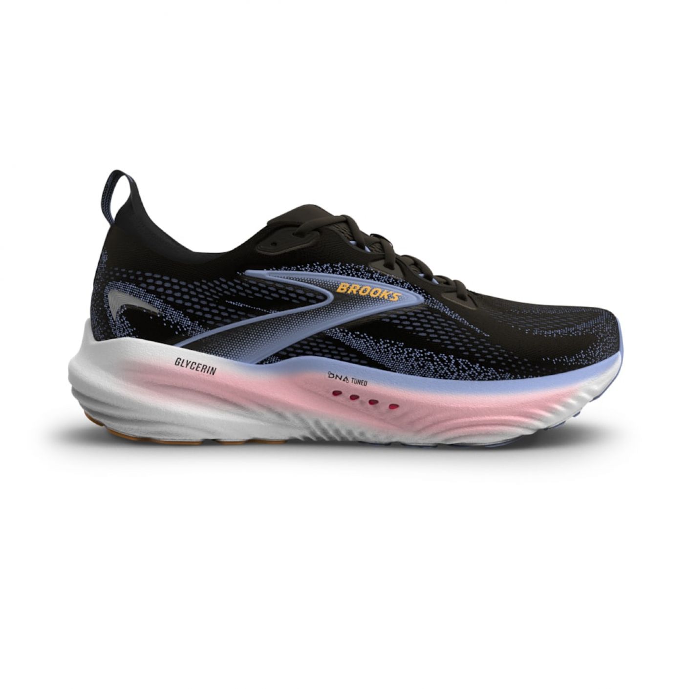Brooks Glycerin 22 Black/Blue Heron/Orange da Donna