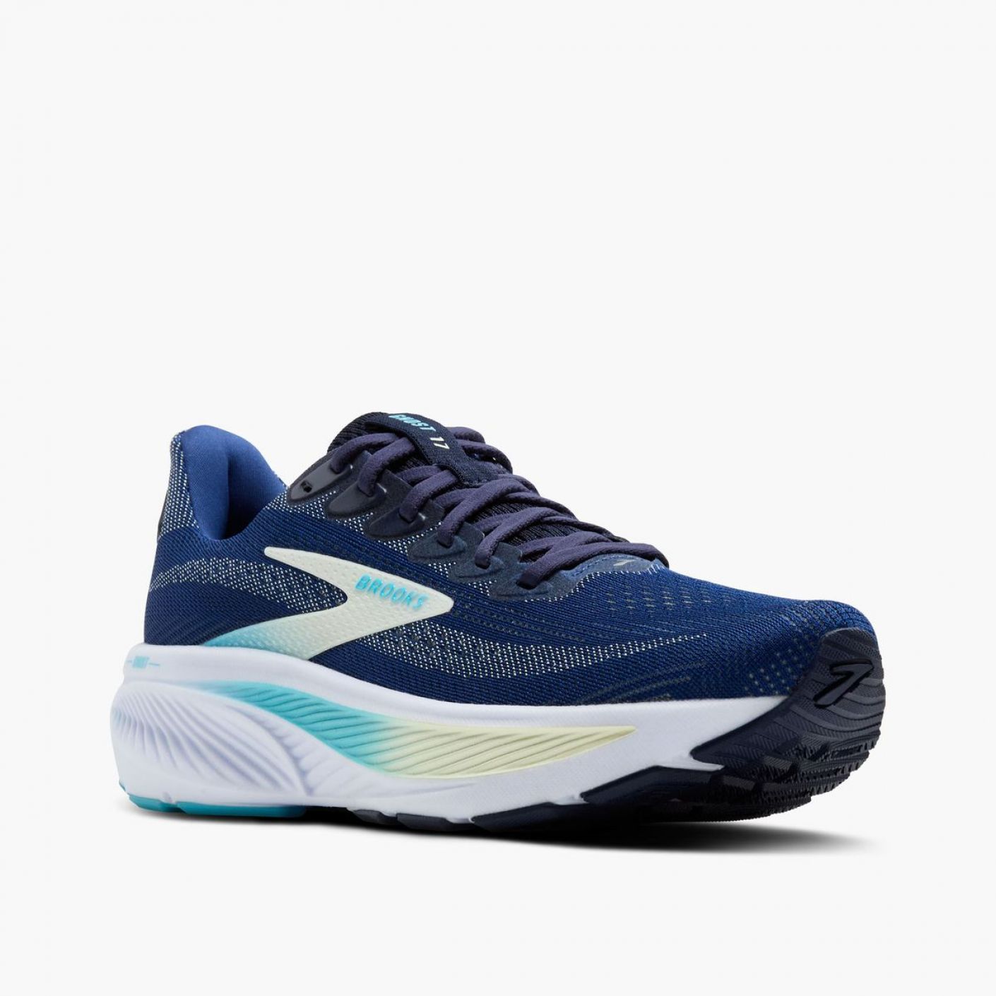 Brooks Ghost 17 Navy/Green/Turquoise da Donna