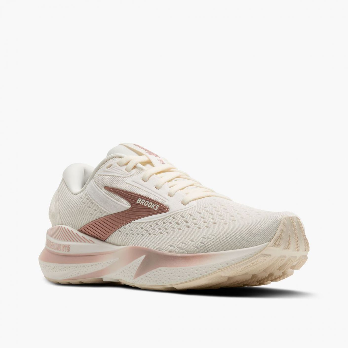 Brooks Adrenaline GTS 24 Coconut/Roségold/Weiß für Damen