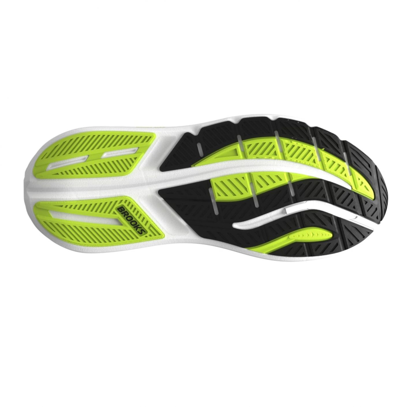 Brooks Ghost Max 3 Black/Navy/Acid Lime da Uomo