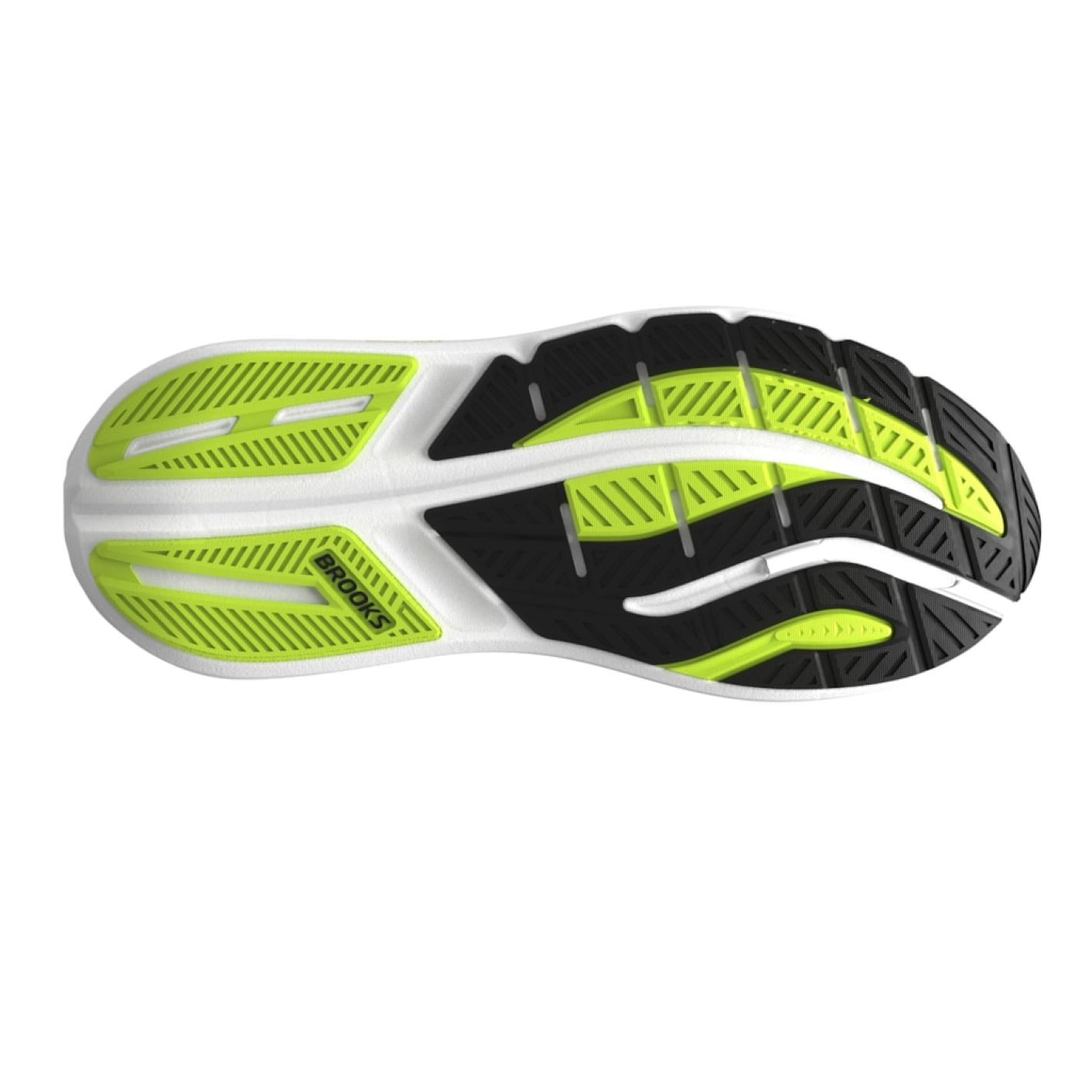 Brooks Ghost Max 3 Schwarz/Navy/Säure Lime für Herren