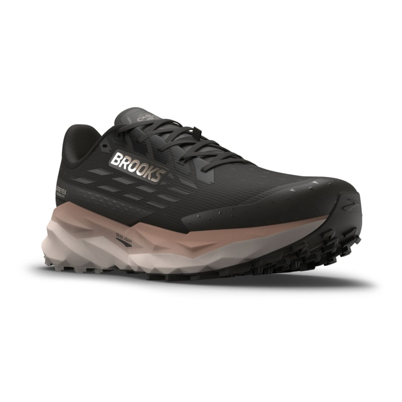Brooks Cascadia 19 GTX Black/Ebony/Chateau Gray da Uomo