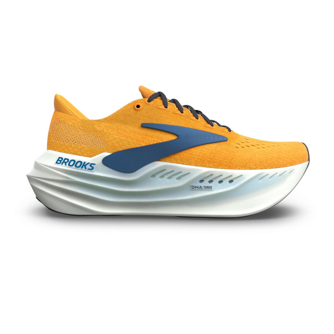Brooks Glycerin Max Blazing Orange/Blau/Weiß für Herren