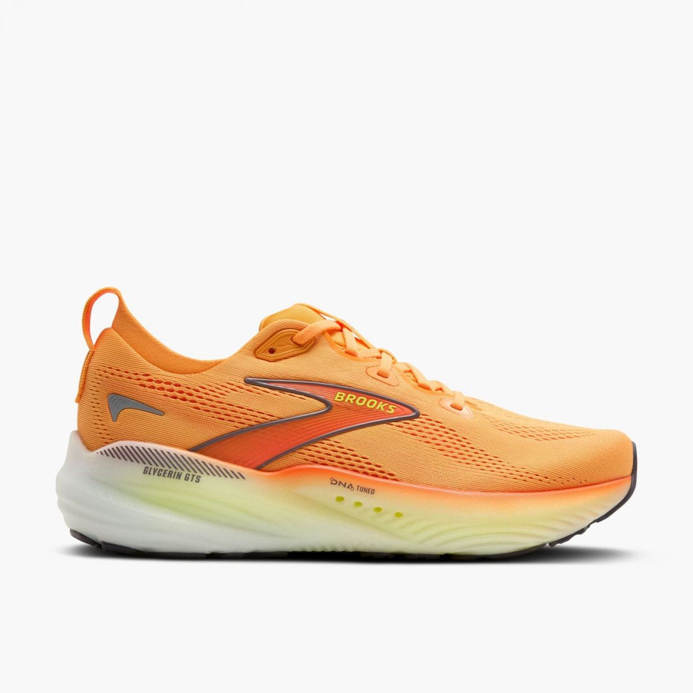 Brooks Glycerin GTS 22 Orange/Nightlife/White da Uomo