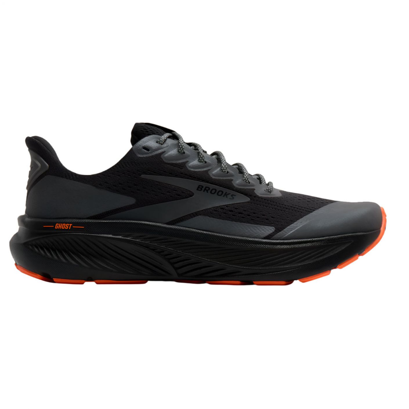 Brooks Ghost 17 Black/Orange da Uomo