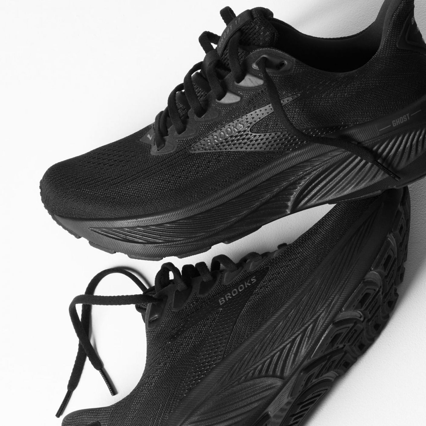 Brooks Ghost 17 Black/Black/Ebony da Uomo