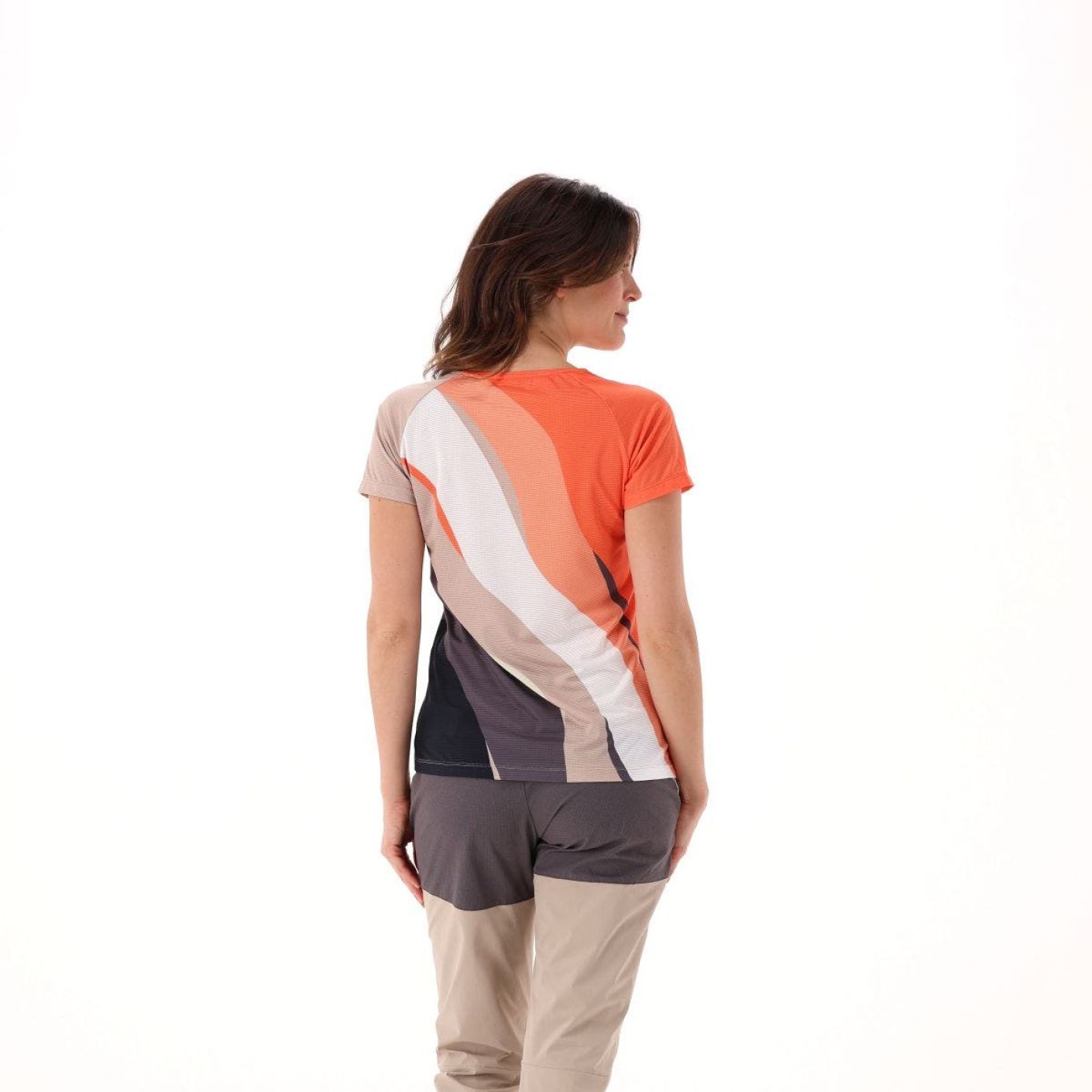 CMP Damen Light Jersey T-Shirt Tangeri/Sand