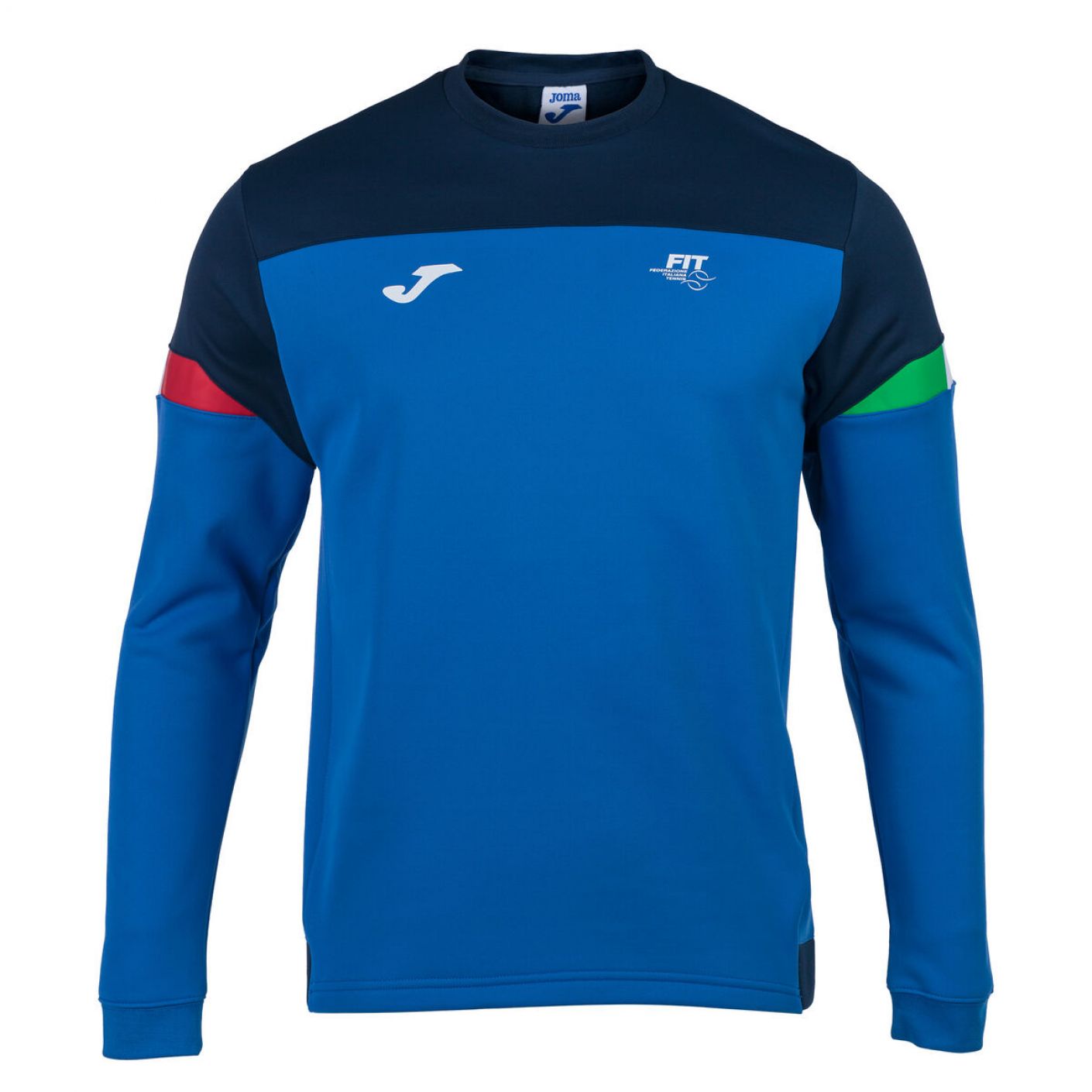 Joma Felpa girocollo FIT Azzurro/Blu da Uomo